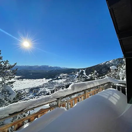 Chalet En Cascade Les Angles Vue Panoramique Exterior photo